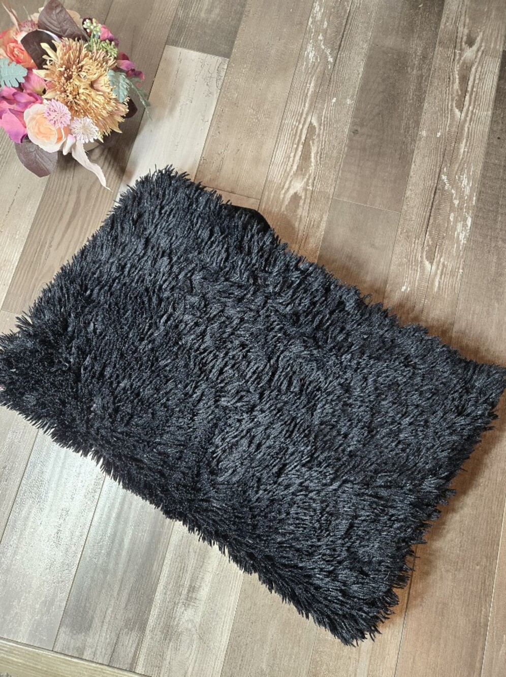 Studio D Black Blanket 50" x 70" – Soft Plush Polyester
